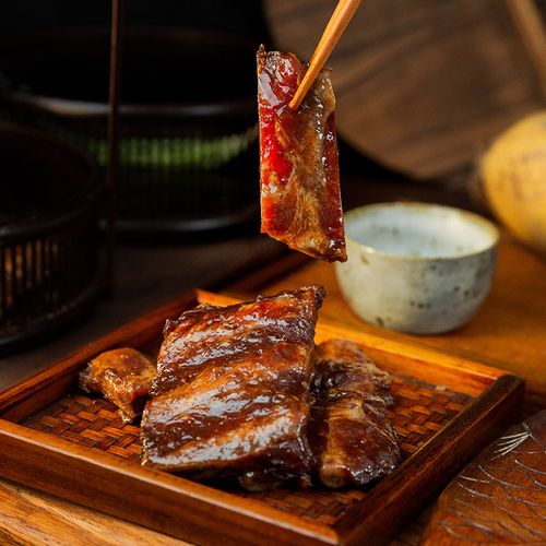 金字10鲜腊排270g2酱制腊排骨猪肋排肉生鲜净菜酱香仔排骨